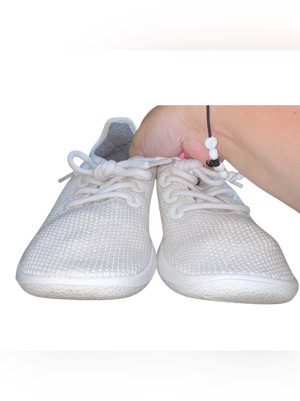 ALLBIRDS Tree Runners TR Sneakers Kaikoura White/White Sole Size 8 - Picture 8 of 15